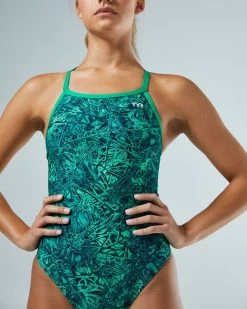 TYR Durafast Lite® Women's Diamondfit Swimsuit - Nebulous 18 TYR Durafast Lite® Women's Diamondfit Swimsuit - Nebulous -Tyr dneb7a 310 alt07