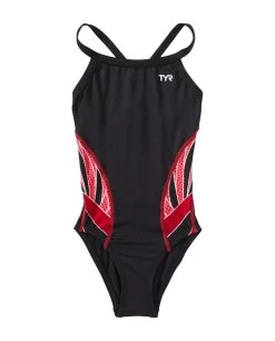TYR Durafast Elite® Girls' Diamondfit Swimsuit - Splice
