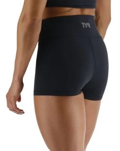 TYR Joule Elite™ Women's High-Waisted 2" Short - Solid 12 TYR Joule Elite™ Women's High-Waisted 2" Short - Solid -Tyr fetso3a 001 alt04
