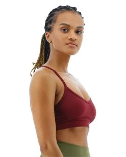 TYR Base Kinetic™ Women's V-Neck Sports Bra - Solid -Tyr fgvso3a 934 alt05 5