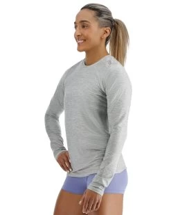 TYR Airtec™ Women's Long Sleeve Tee - Solid -Tyr fptlso3a 254 alt03