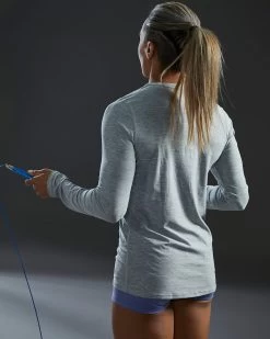 TYR Airtec™ Women's Long Sleeve Tee - Solid -Tyr fptlso3a 254 alt08