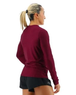 TYR Airtec™ Women's Long Sleeve Tee - Solid -Tyr fptlso3a 938 alt05
