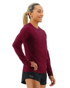 TYR Airtec™ Women's Long Sleeve Tee - Solid -Tyr fptlso3a 938 alt06