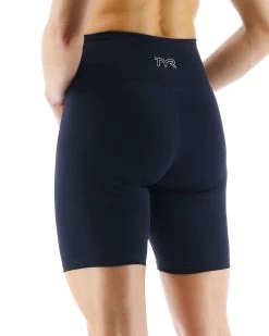 TYR Base Kinetic™ Women's High-Rise 8" Short - Solid -Tyr ftehss3 001 alt04 1