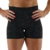 TYR Base Kinetic™ Women's High-Rise 4" Shorts - Blackout Camo