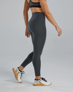 TYR Base Kinetic™ Women's High-Rise Full Length Leggings - Solid -Tyr ftfmrs3a 255 alt04