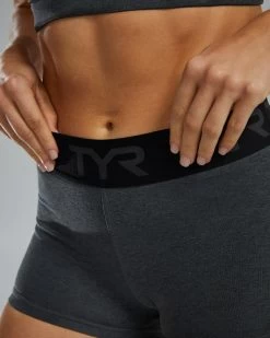 TYR Base Kinetic™ Women's 2" Mid-Rise Logo Short -Tyr ftmrsl3a 255 alt05