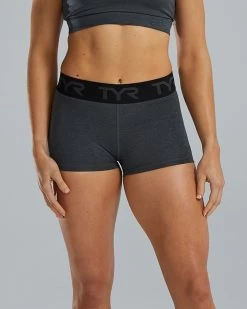 TYR Base Kinetic™ Women's 2" Mid-Rise Logo Short -Tyr ftmrsl3a 255 main01