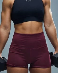 TYR Base Kinetic™ Women's 2" High-Rise Short - Solid -Tyr ftmrss3a 934 alt07