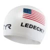 TYR Adult Katie Ledecky Silicone Swim Cap -Tyr lcsled 100 alt01 1 1