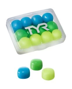 TYR Kids' Soft Silicone Ear Plugs - 12 Pack