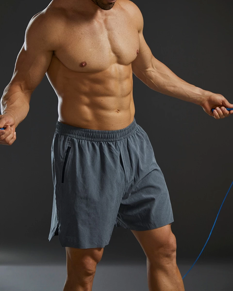 TYR Hydrosphere™ Men's Unlined 6" Momentum Shorts - Solid 13 TYR Hydrosphere™ Men's Unlined 6" Momentum Shorts - Solid - Image 11