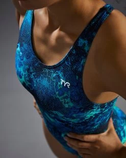 TYR Durafast Lite® Women's Maxfit Swimsuit - Diploria 22 TYR Durafast Lite® Women's Maxfit Swimsuit - Diploria -Tyr mdip7a 487 alt9