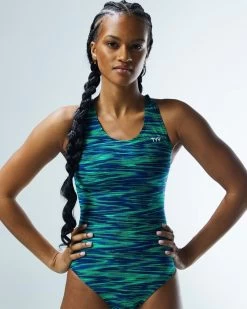 TYR Durafast Elite® Women's Maxfit Swimsuit - Fizzy -Tyr mfiz7a 487 alt07