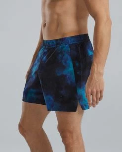 TYR Hydrosphere™ Men's Unlined 6" Momentum Shorts - Cosmic Night -Tyr mmsucn3a 978 alt03