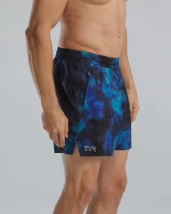 TYR Hydrosphere™ Men's Unlined 6" Momentum Shorts - Cosmic Night -Tyr mmsucn3a 978 alt04