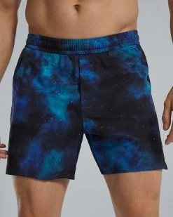 TYR Hydrosphere™ Men's Unlined 6" Momentum Shorts - Cosmic Night -Tyr mmsucn3a 978 alt05