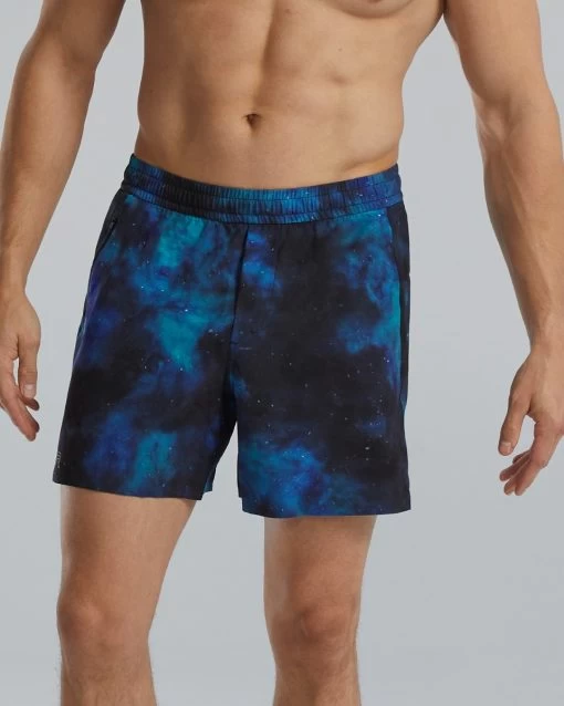 TYR Hydrosphere™ Men's Unlined 6" Momentum Shorts - Cosmic Night -Tyr mmsucn3a 978 main01
