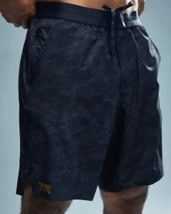 TYR Hydrosphere™ Men's Lined 7" Unbroken Shorts - Blackout Camo -Tyr muslbc3a 001 alt07