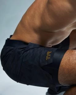 TYR Hydrosphere™ Men's Lined 7" Unbroken Shorts - Blackout Camo -Tyr muslbc3a 001 alt10