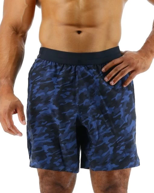 TYR Hydrosphere™ Men's Lined 7" Unbroken Shorts - Midnight Camo -Tyr muslmc3a 401 main01 1