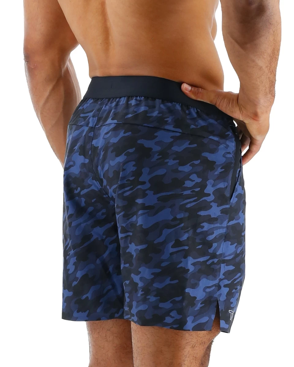 TYR Hydrosphere™ Men's Unlined 7" Unbroken Shorts - Midnight Camo 8 TYR Hydrosphere™ Men's Unlined 7" Unbroken Shorts - Midnight Camo - Image 6