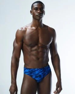 TYR Durafast Elite® Men's Brief Swimsuit - Camo -Tyr rcam7a 420 alt07 7