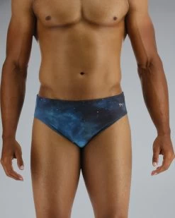 TYR Durafast Elite® Men's Brief Swimsuit - Cosmic Night