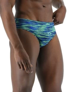 TYR Durafast Elite® Men's Brief Swimsuit - Fizzy -Tyr rfiz7a 487 alt06