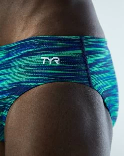 TYR Durafast Elite® Men's Brief Swimsuit - Fizzy -Tyr rfiz7a 487 alt09
