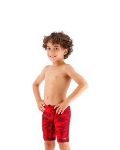 TYR Durafast Elite® Boys' Jammer Swimsuit - Camo -Tyr scam7y 610 alt02 2