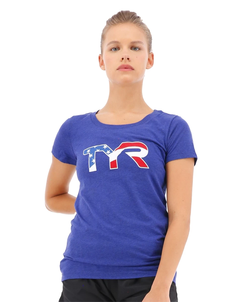 TYR Women's Graphic Tee - Ledecky 3 TYR Women's Graphic Tee - Ledecky