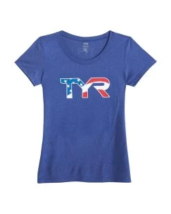 TYR Women's Graphic Tee - King 14 TYR Women's Graphic Tee - King -Tyr tflku3a 401 alt01