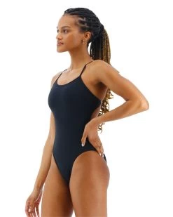 TYR Durafast One® Women's Cutoutfit Swimsuit - Solid -Tyr tfsod7a 001 alt05