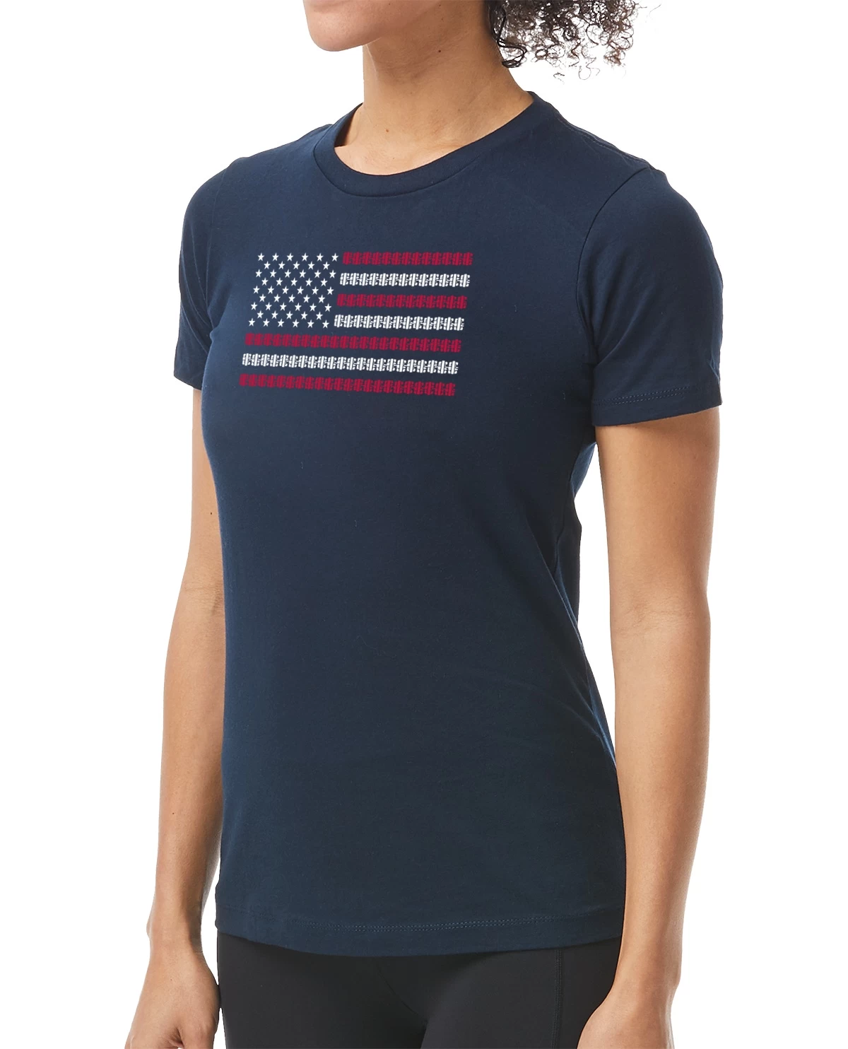 TYR Women's Graphic Tee - USA Lanes 3 TYR Women's Graphic Tee - USA Lanes
