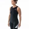 TYR Women's Padded Zip-Back Tri-Suit - Carbon