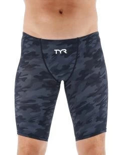 TYR Men’s Thresher Camo Jammer Swimsuit - U12 Compliant