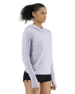 TYR Women's SunDefense Hooded Shirt -Tyr tsflh7a 531 alt06
