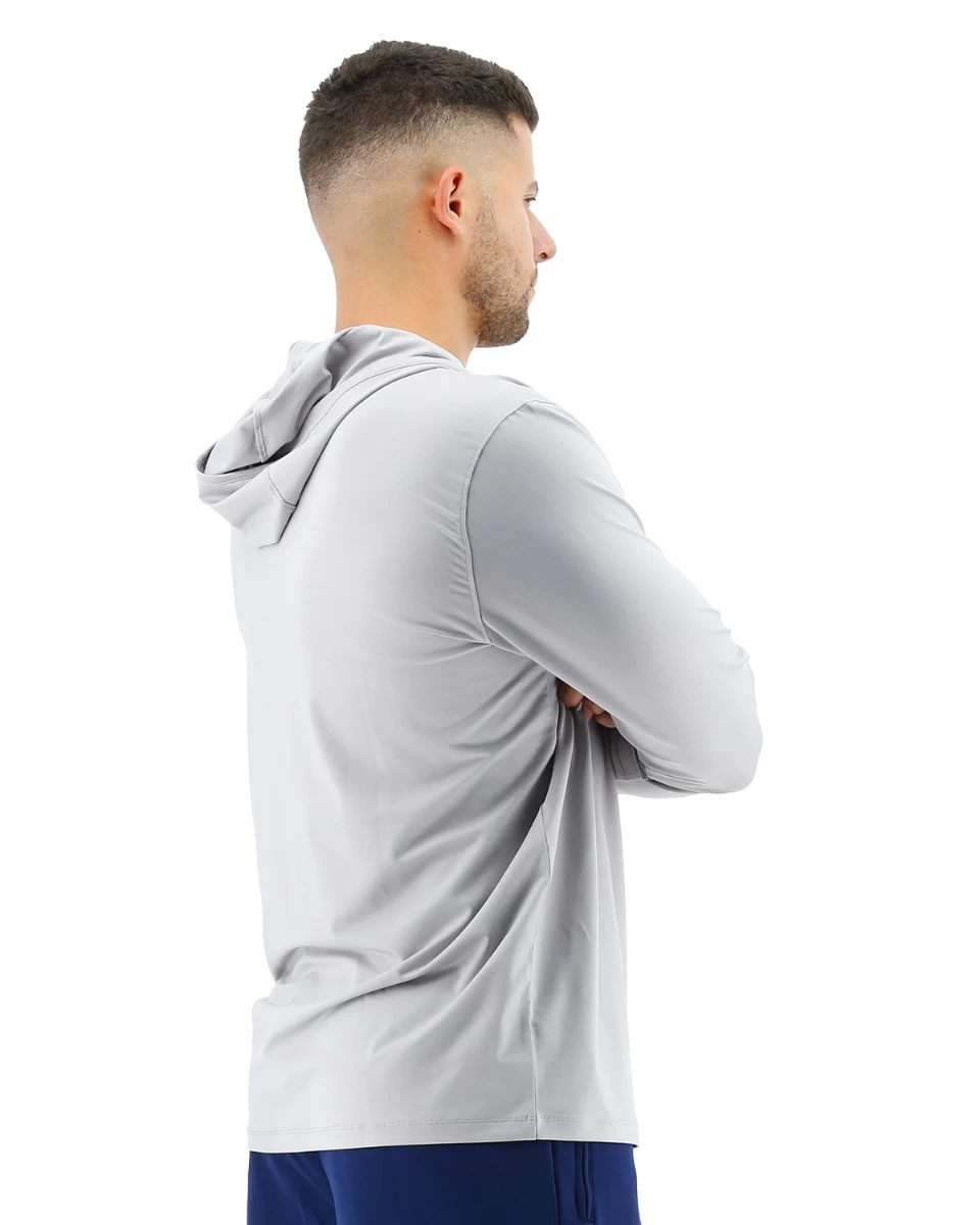 TYR Men's SunDefense Hooded Shirt 7 TYR Men's SunDefense Hooded Shirt - Image 5
