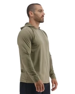TYR Men's SunDefense Hooded Shirt 35 TYR Men's SunDefense Hooded Shirt -Tyr tsmlh7a 991 alt06