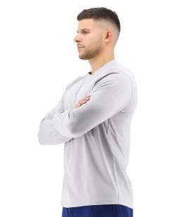 TYR Men's SunDefense Long Sleeve Shirt -Tyr tsmls7a 050 alt02 4