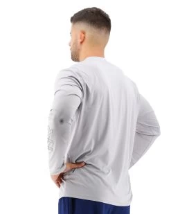 TYR Men's SunDefense Long Sleeve Shirt -Tyr tsmls7a 050 alt03 4