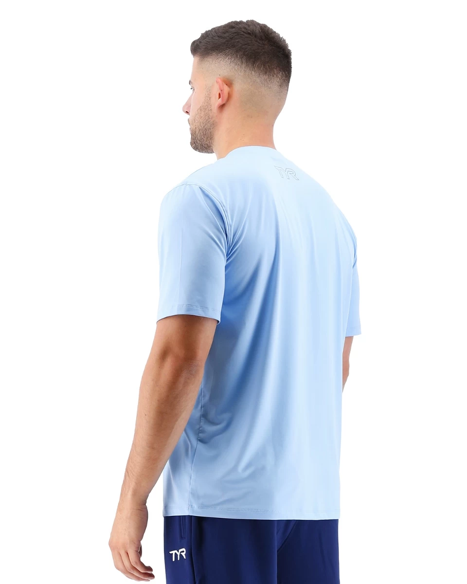 TYR Men's SunDefense Short Sleeve Shirt 6 TYR Men's SunDefense Short Sleeve Shirt - Image 4