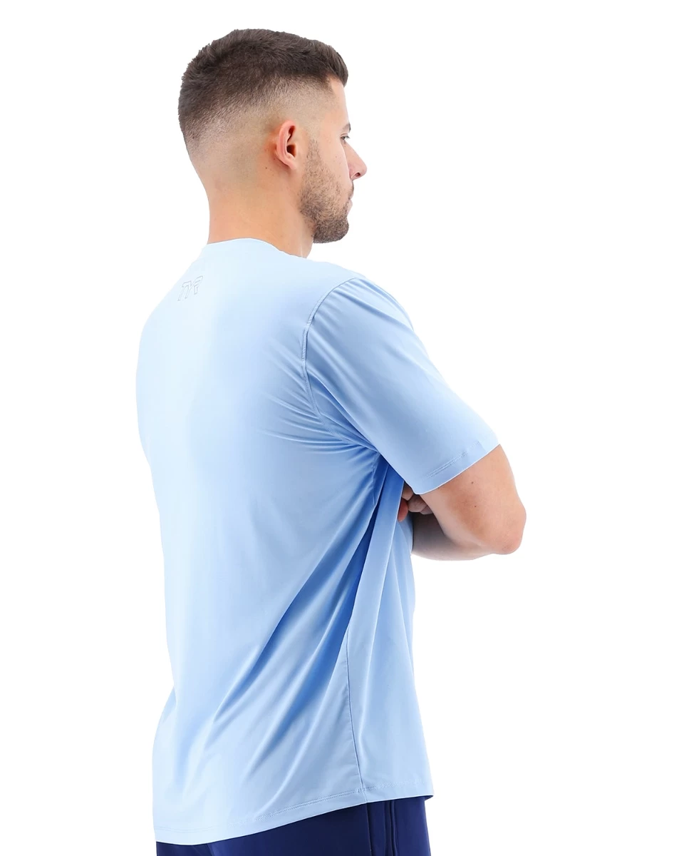TYR Men's SunDefense Short Sleeve Shirt 7 TYR Men's SunDefense Short Sleeve Shirt - Image 5