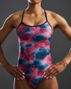 TYR Durafast Elite® Women's Trinityfit Swimsuit - Starhex -Tyr ttshx7a 611 alt07