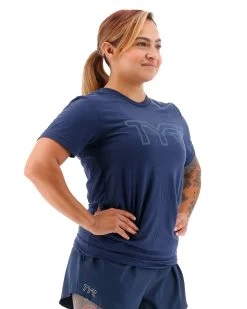 TYR Unisex Big Outline Logo Tee -Tyr tyrmrb3af 414 alt06 6