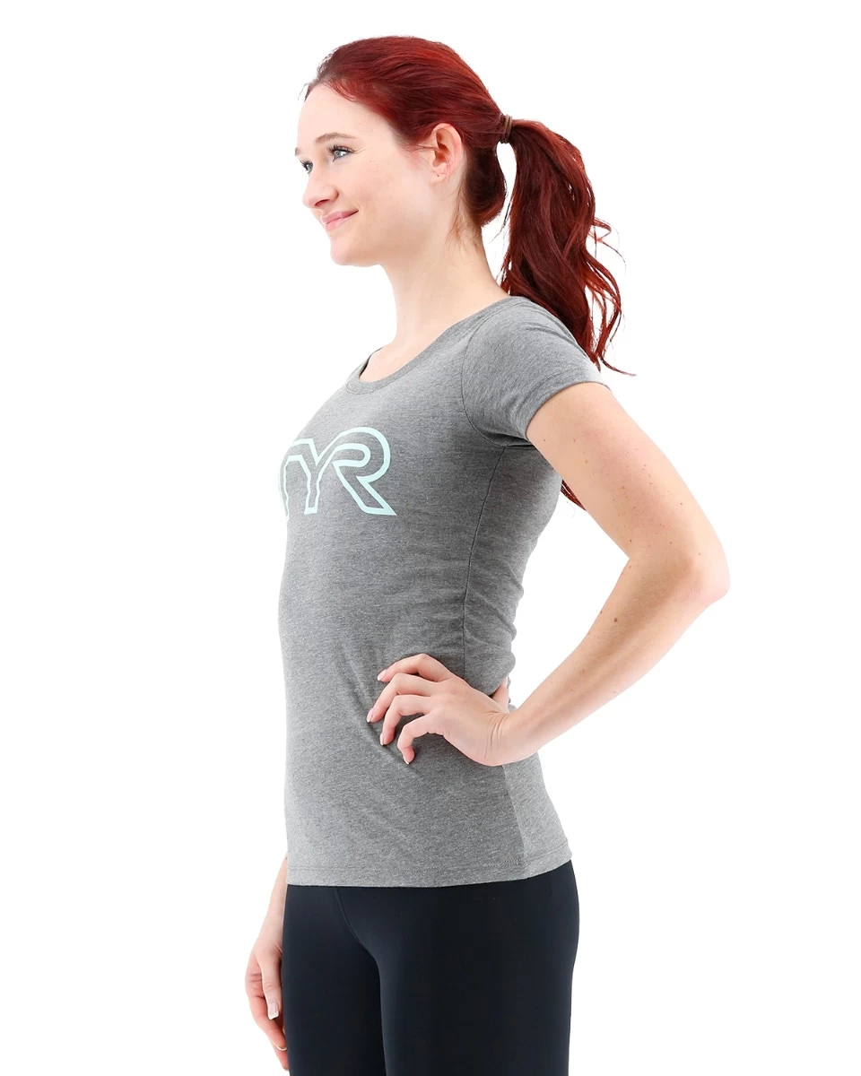 TYR Women's Big Logo Tee 5 TYR Women's Big Logo Tee - Image 3