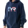 TYR Unisex Pullover Hoodie - USA -Tyr upphus3a 401 alt05 3