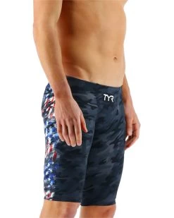 TYR Men's Venzo™ Jammer - USA Blackout Camo 12 TYR Men's Venzo™ Jammer - USA Blackout Camo -Tyr vzculw6a 921 alt06